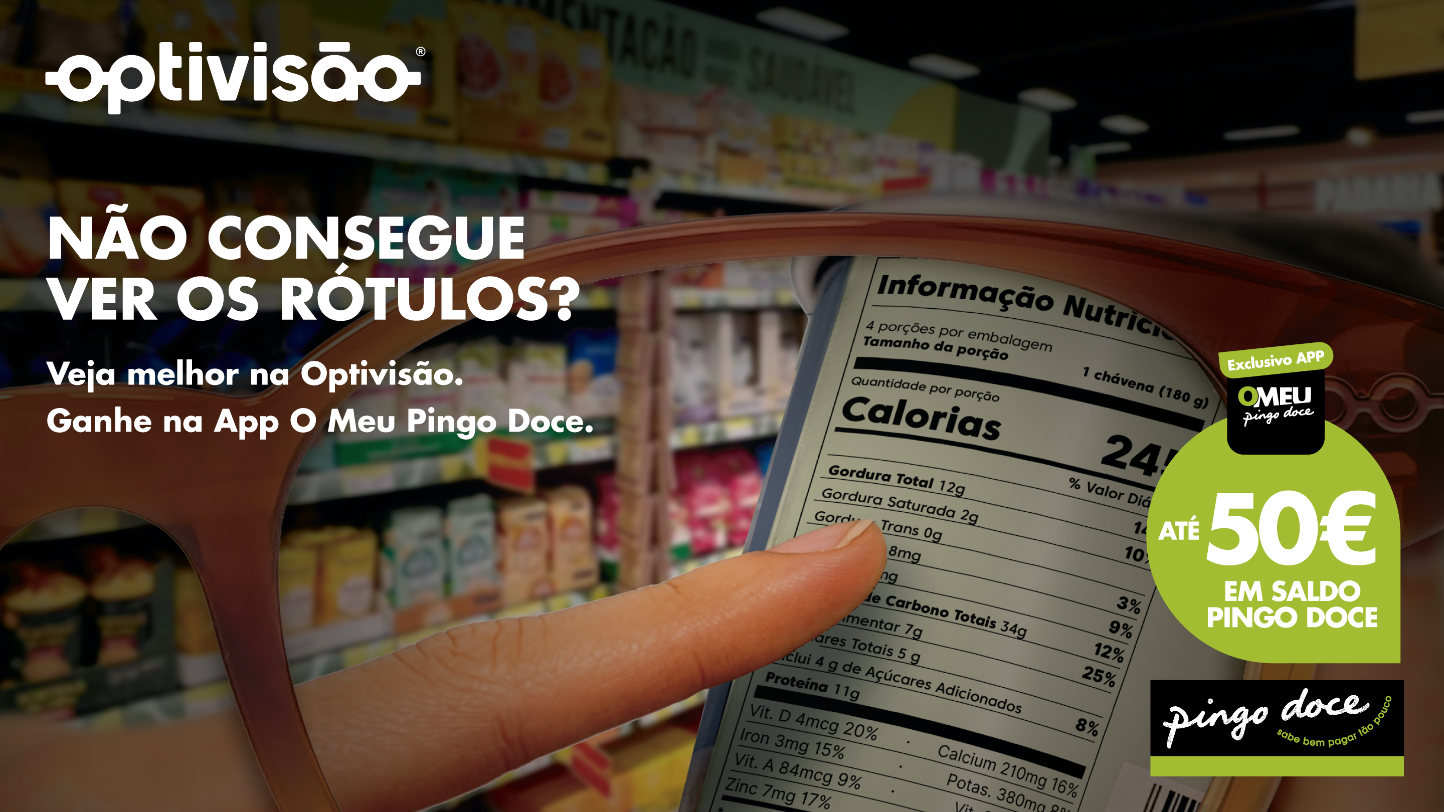 Campanha Optivisão e Pingo Doce